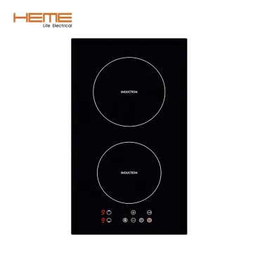 2 Burner Built-in Induction Cooktop CE Certified - Factory Direct