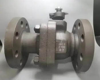 US standard A105 die-forged flanged ball valve