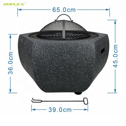 Auplex Customization Courtyard Outdoor Barbecue Garden Heating Camping  BBQ Stove Fire Pit