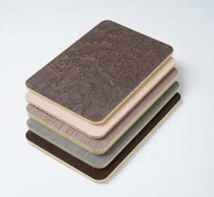 High Quality Bamboo Wood Veneer Panel WPC Charcoal Wood Veneer