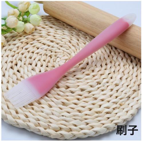 Transparente Silicone Nylon Pastry Basting Brush