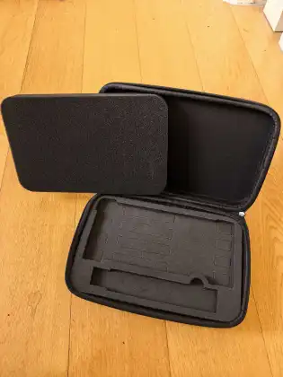 Customized waterproof leather EVA hard drive bag