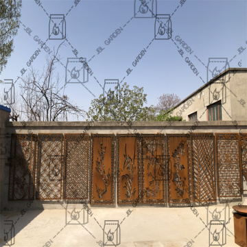 خصوصية الأسوار الصلب Corten للفنون المعدنية