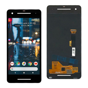 5.0 '' czarny ekran LCD z zespołem digitizeru dotykowego dla Google Pixel 2 Wymienca