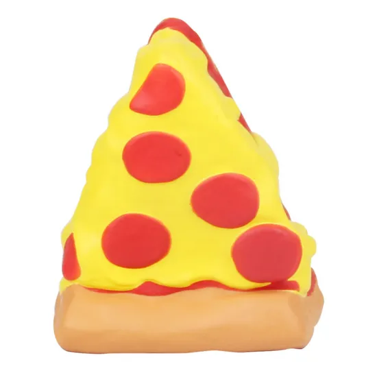Customized Anti-Stress Squishy Pizza Toys in Different Shapes for Kids Gifts