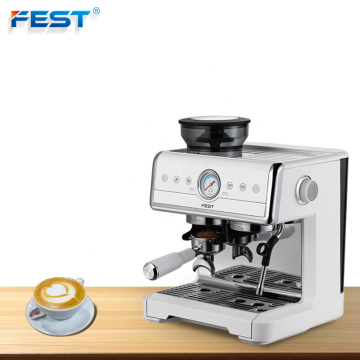 FEST Automatic Espresso Machine with Grinder for Home and Commercial Use