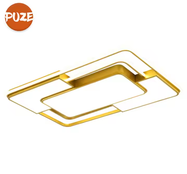 Nordic Stylish Square Frame Surface Mounted Ceiling Light