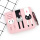 Short three-dimensional cat leather for women wallet