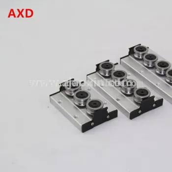 SGR15 sliding wheel interchangeable high efficiency with the built-biaxial core rail SGB-3 or SGB-4