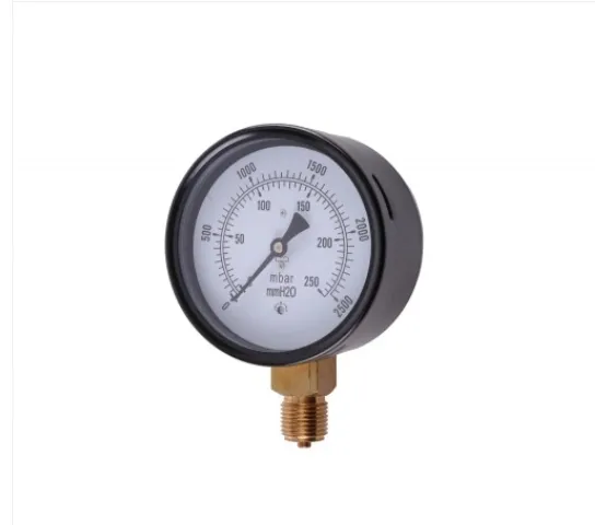 Copper Alloy And Brass Wetted Pressure Gauge