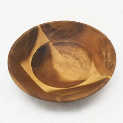 Acacia Wood Salad Bowls