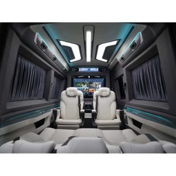 Sprinter Van Interior Upgrade Kit: Seats, Partitions, and TV Accessories