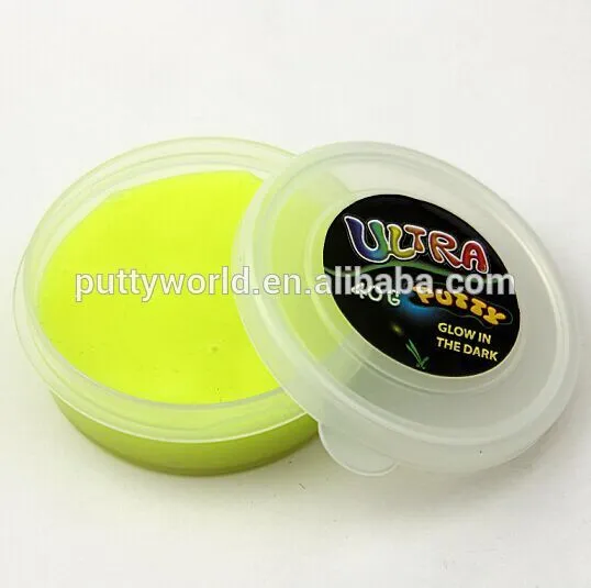 Glow in the dark space bouncing ultra putty Handgum