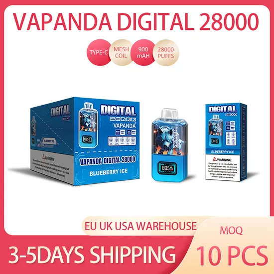 VAPANDA DIGITAL 28k Vape sekali pakai