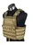 Tan Color MOLLE System Military Tactical Vest