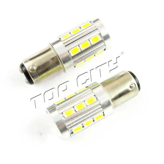 Factory Wholesale BAY15D S25 1157 21SMD 5630 Lens LED Car Tail Brake Signal Light Lamp Bulb