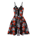 Halloween gotisches Kleid für Frauen Vintage