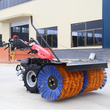 Affordable EPA EURO5 Mini Hand Road Cleaning Machine with Remote Control Snow Plow and Snow Blower for Sale