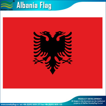 3x5feet Albanian national country flag