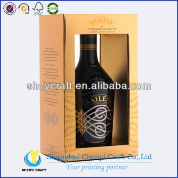 Popular durable Corrugated cardboard wine bottle boxes for sale