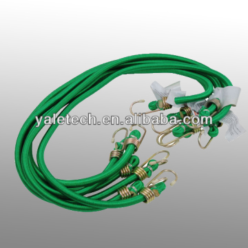 elastic rope with metal j hooks from china manufacturer