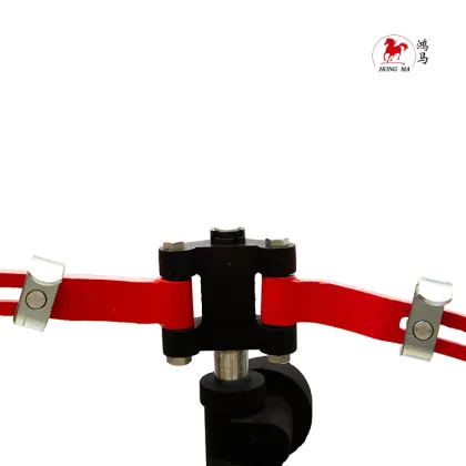 Mechanical strut shock absorber spring removal compressor