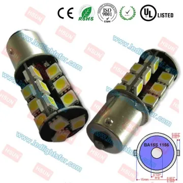HIGH QUALIY P21W LED LIGHT,S25 BA15S CAR LAMP LED,1156 CANBUS LED BULB