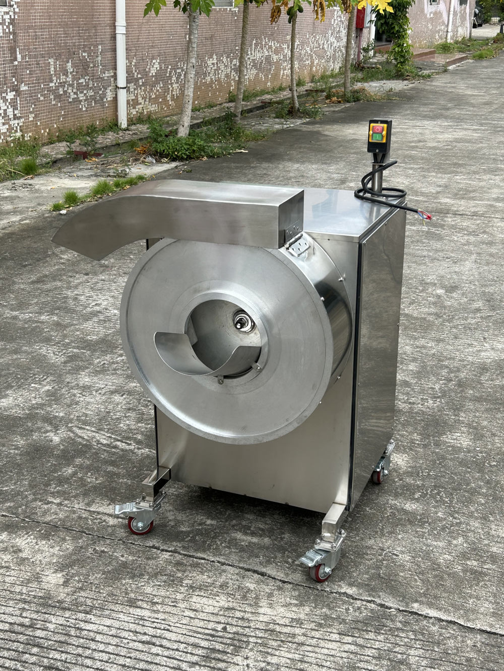 Large Scale Potato Professional French Fry Cutter Machine