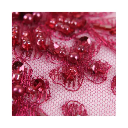 High Quality Heavy Industry Embroidery Hanfu Qipao Fabric