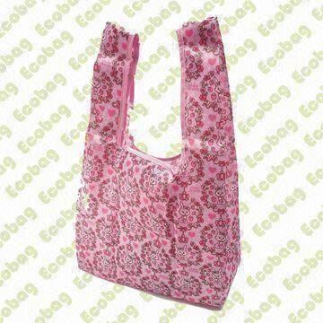 Polyester Bag, Foldable Shopping Handbag, Shopping Tote Bag