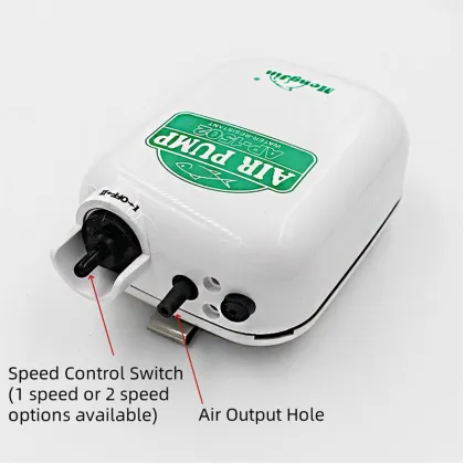 Waterproof Wireless Battery Operated Aquarium Aerator - Single Outlet Fish Tank Oxygen Generator