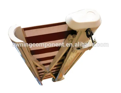Automatic alu retractable full cassette awning