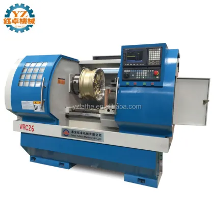 CNC Lathe Machine for Vossen Replica Wheel Rim Repair