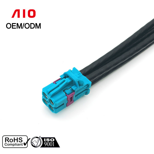 4-in-1 Male Female Straight Mini Fakra RF Connector