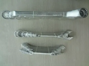 12pcs double open end wrench set 12pcs double ring off-set spanner set