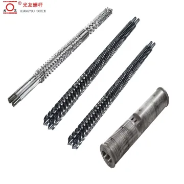 Bimetallic twin screw barrel para sa plastic extrusion