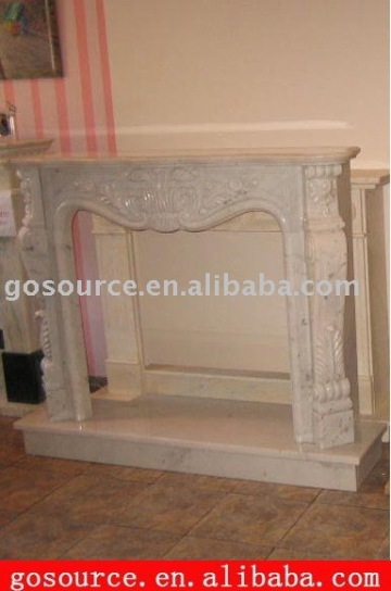 natural stone fireplace grate