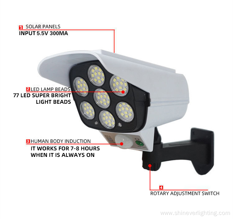 Motion-activated Garage Yard Security Wall Light