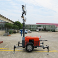 7m outdoor trailer type LED mobile light tower