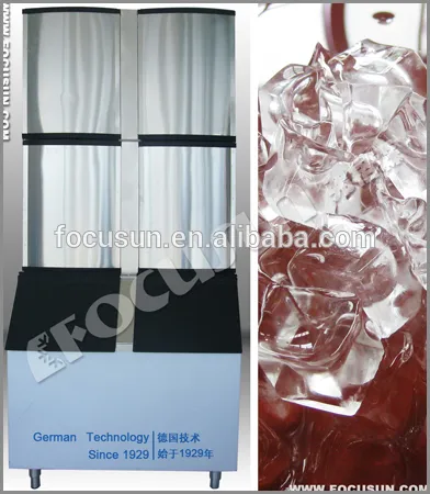 600-800lbs/24hr ice cube maker made in China for Europe market