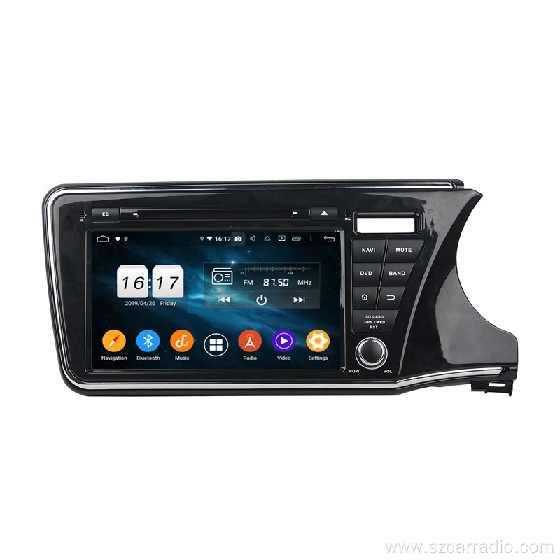 Klyde touch screen dvd radio for CITY 2018