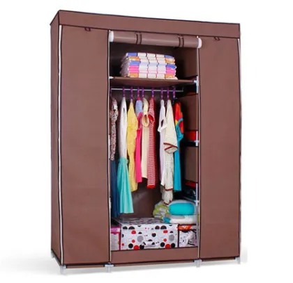 Home Furniture New Style Folding Fabric Clothes Wardrobe