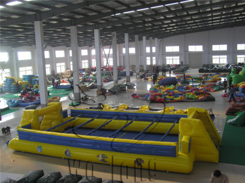 Factory quality portable inflatable soccer field inflatable football pitch for sale