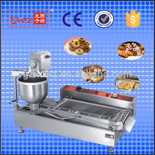 Manufacturer automatic donut making machine three mold