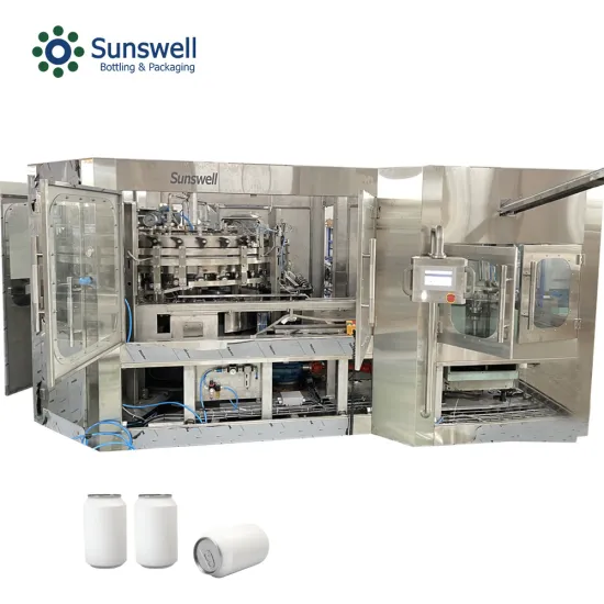 330ml Aluminium Tin Can Juice Canning Filling Machine