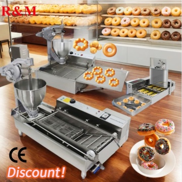 Mesin Pembuat Donat Listrik Automatik Industri untuk Peralatan Toko