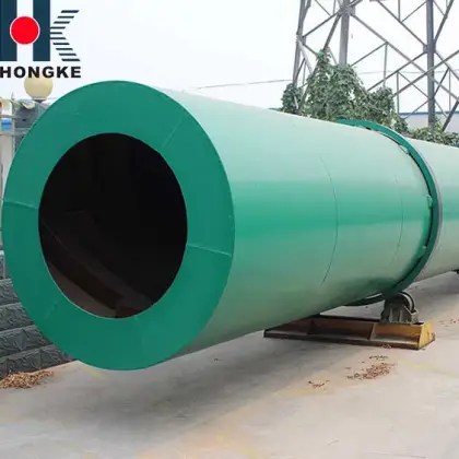 Energy Saving Horizontal Fertilizers Rotary Drum Dryer
