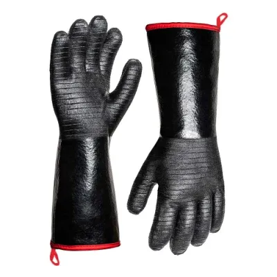 Fireproof Oven Baking Waterproof Long Sleeve Grill BBQ Extreme Heat Resistant Gloves
