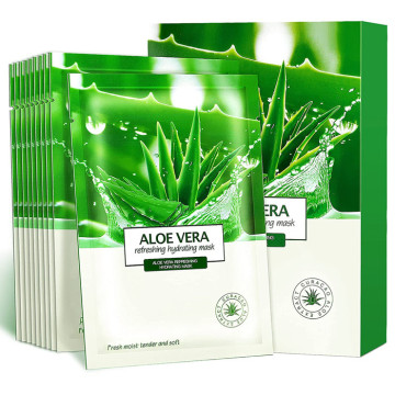 Máscara de hoja facial nourishing esencia de aloe