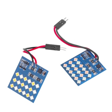 لوحة السيارة ضوء - أضواء غرفة القراءة ، قبة داخلية تلقائية ، لمبة باب الجذع T10 LED 3030 18SMD 12V ثلاثة مفتاح اللون